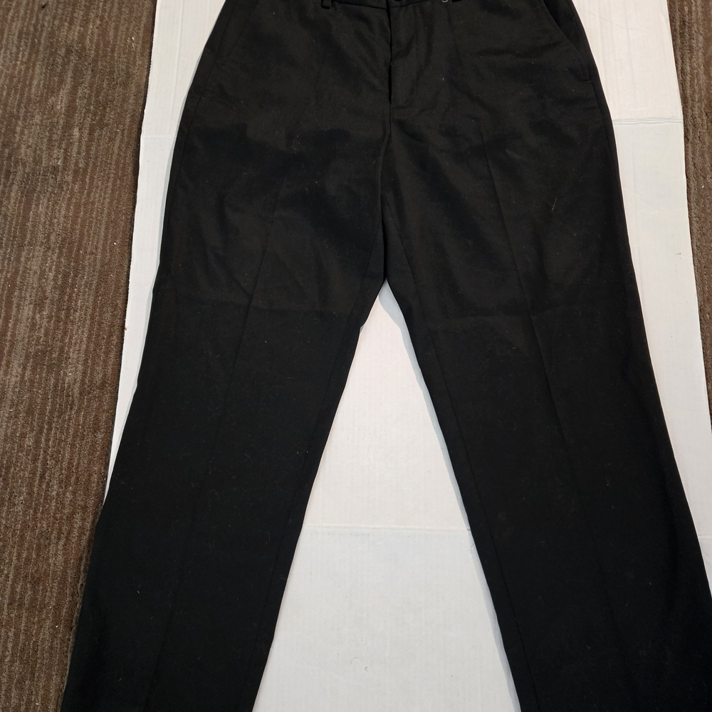 Haggar Men's Dress Pants Black 34x29